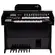 Órgão Eletrônico HARMONIA HS95 Verniz/Preto Alto Brilho