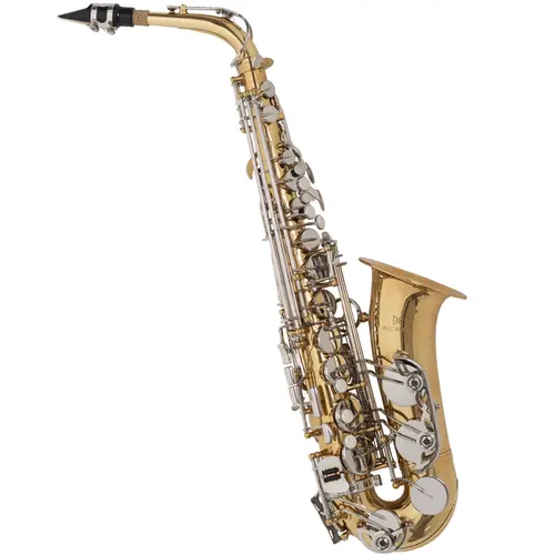 Saxofone Alto MICHAEL WASM32 Eb Laqueado com Chaves Niqueladas