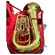 Tuba 4/4 em Bb Yamaha YBB-321 em Sib Made in Japan