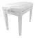 Banco para Piano BP80B Branco com Regulagem de Altura - SATY