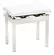 Banco para Piano BP80B Branco com Regulagem de Altura - SATY