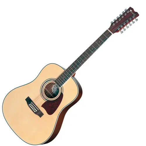 Violão Folk Dreadnought 12 Cordas Eletroacústico Eagle CH888E12 NT