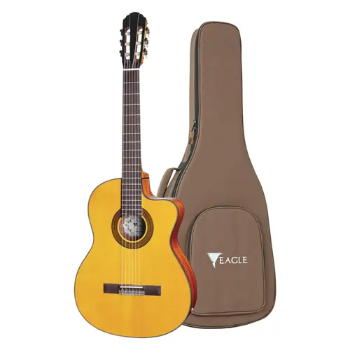 Violão Eagle Eletrico NYLON CH800 STVG