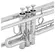 Trompete em Sib Bb Yamaha YTR-5335GS II Prateado Made in Japan