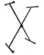 Suporte em X para Teclado 2020s - SATY