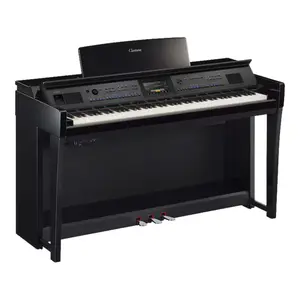 Clavinova Piano Digital Yamaha CVP-905PE Preto Alto Brilho