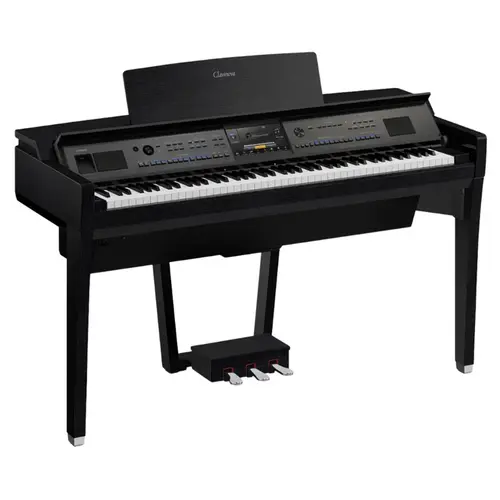 Clavinova Piano Digital Yamaha CVP-909B Preto