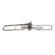 Trombone Curto de Pisto Niquelado Weril - Outlet OT020