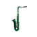 Saxofone Tenor Weril Verde - OUTLET OT034