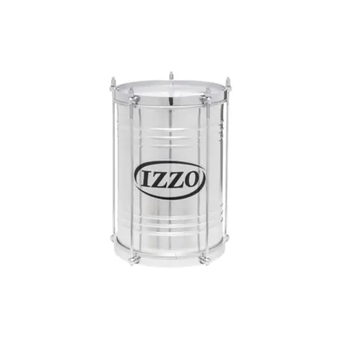Bacurinha Izzo 08 polegadas X 30cm em Alumínio com Aro Cromado 5AF e Pele Leitosa P3