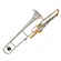 Trombone Tokai Curto de Pisto em Sib Niquelado com Laqueado TP-201NL