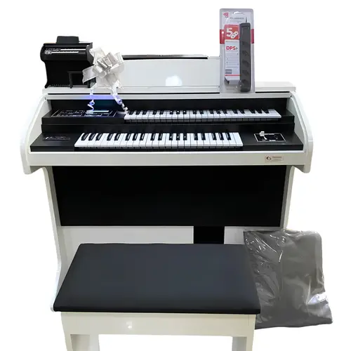 Órgão Eletrônico Dream EVIDENCE - Branco Brilho + Kit Super Luxo