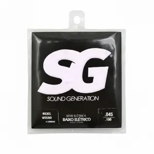 Encordoamento para Baixo Elétrico 4C SG Nickel Wound 45-100