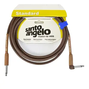 Cabo para Guitarra 0,30mm Conectores P10M x P10M ACOUSTIC L 20FT/6.10M - SANTO ANGELO