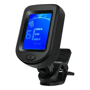 Afinador Tuner Cromatico Digital Display Digital SFT75-BK