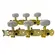 Tarraxa Pino Fino Cromada Celulóide Branco/Headstock Furo Lateral Mod Class