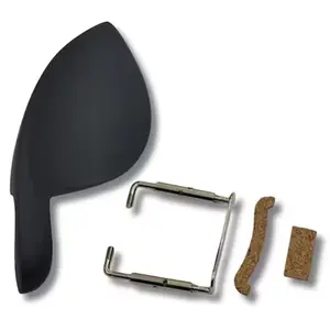 Queixeira para Violino Maple com Sistema de Fixação Cromado - Zellmer