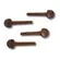 Cravelha para Violino Jujube Wood - Zellmer KIT COM 4