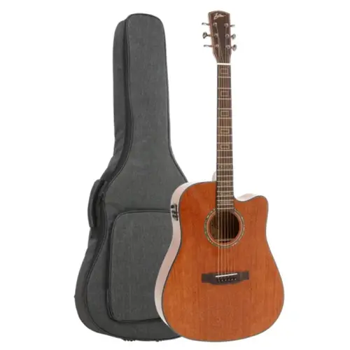Violão Eletroacústico Zellmer - HERITAGE MAHOGANY Cutaway BRILHANTE