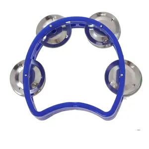 Pandeiro Meia Lua Infantil Azul - Zellmer