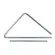 Triangulo de 25cm Aço - Zellmer