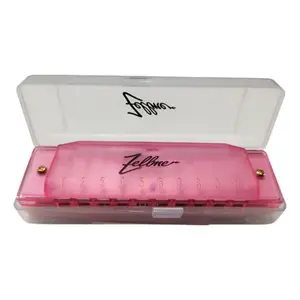 Gaita Harmonica ABS Pink 20 Vozes - Zellmer
