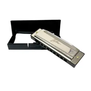 Gaita Harmonica Metal 20 Vozes Dó - Zellmer