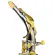 Saxofone Alto Eagle Niquelado com Chaves Laqueadas SA500NL