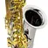 Saxofone Alto Eagle Niquelado com Chaves Laqueadas SA500NL