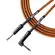 Cabo Guitarra 0,20MM Preto e Conectores P10 X P10L MOD Ninja Cable TX Relic 15Ft/4.57M