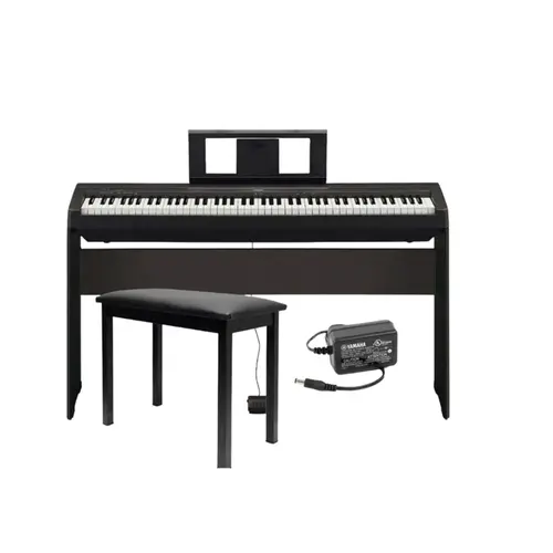 Kit - Piano Yamaha P45 + Estante L85 + Banco Saty