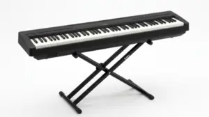 Yamaha P45 Piano Digital Portátil com Suporte Duplo Saty