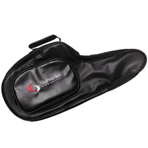 Semi Case Sax Alto Preto *COM LOGO* - Music New