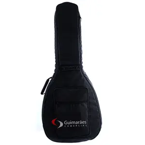 Capa Violão Folk Siena MD Preto *COM LOGO* - Music New