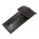 Porta Bocal para Trompete/Trompa/Flu em Couro Animal Preto - FREE SAX