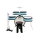 Bateria Infantil Zellmer Bumbo 14 - AZUL