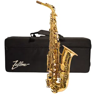 Saxofone Alto Laqueado em Eb ZAS-500L - Zellmer