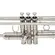 Trompete Eagle Niquelado Bb com Estojo TR504 N