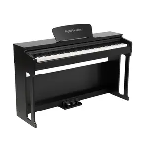 Piano Digital Acordes P2006 Preto - 88 Teclas Pesadas com Ação de Martelo Graduada
