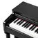 Piano Digital Acordes P2006 Preto - 88 Teclas Pesadas com Ação de Martelo Graduada