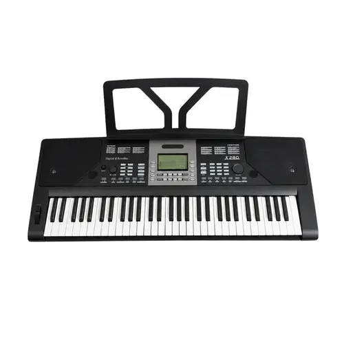 Teclado Musical Digital K280 61 Teclas Sensíveis